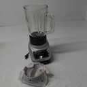 BLACK+DECKER PowerCrush Multi-Function Blender with 6-Cup Glass Jar, 4 Speed Settings, Silver