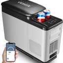 BODEGACOOLER 12 Volt Refrigerator, 16 Quart (15L) Car Fridge, Portable Refrigerator (-4-68), 12/24V DC for Outdoor, Vehicles, Camping, Travel