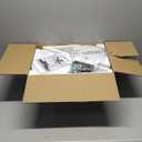 52inch Low Profile Ceiling Fan with Light and Remote/APP Control, LED Dimmable DC ReversibleModern, Flush Mount,6 Blade,Nickel Ceiling Fan for Bedroom Living Room/Outdoor Use