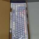 Rapoo V700DIY-98 Wireless Mechanical Keyboard, BT5.0 + 2.4GHz, Hot Swappable Custom Gaming Keyboard, Speed Silver Linear Switch, 16.8M Per-Key RGB, Gasket Mount, Creamy Sound, Full Anti-Ghosting, Pink