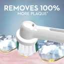 Oral-B Electric Toothbrush Replacement Brush Heads, Precision Clean, White, 1 Count + 1 Daily Clean White
