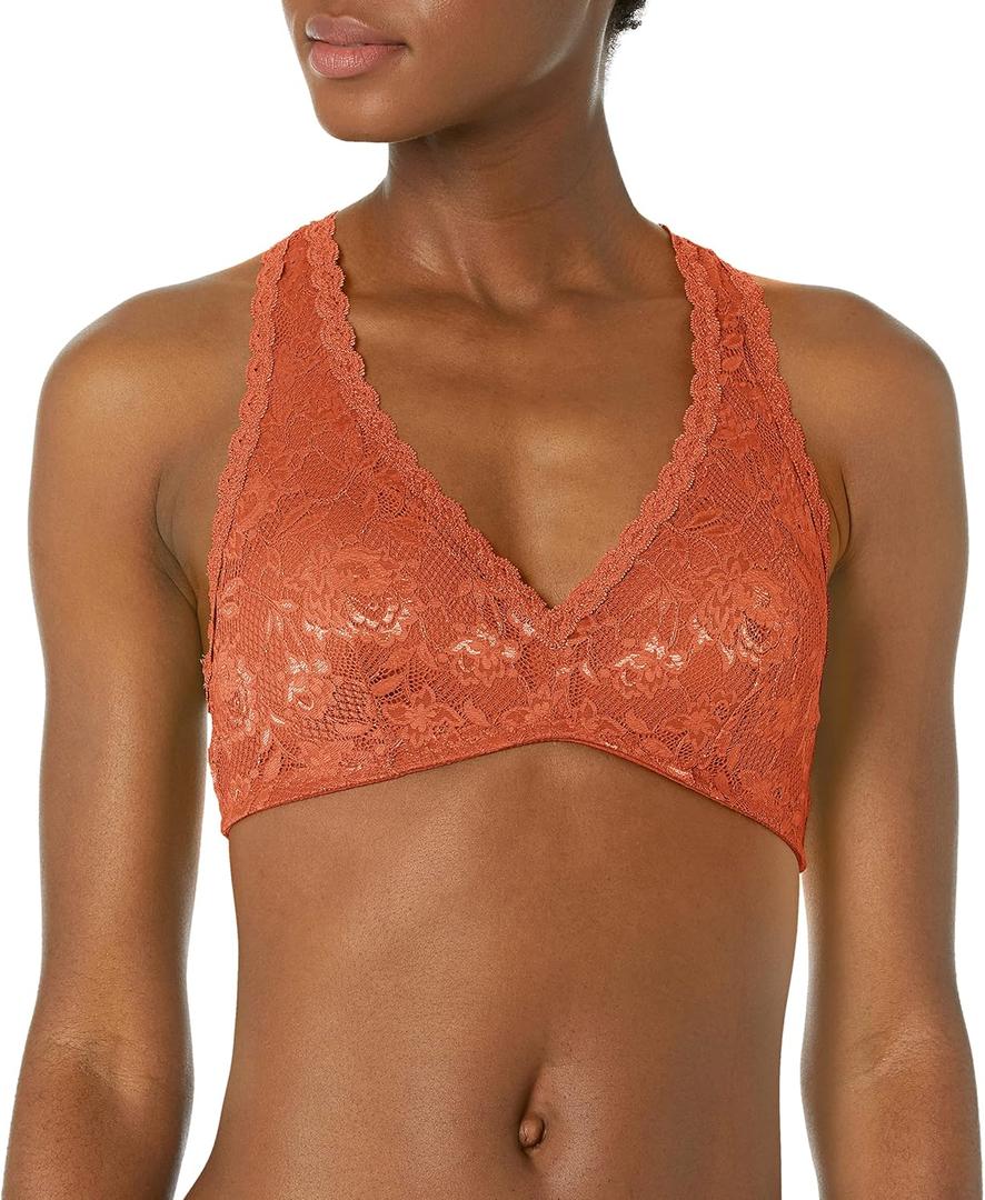 Cosabella Women's Say Never Racie Padded Bralette (Medium, Sahara)