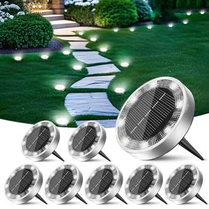 Peasur Solar Ground Lights Outdoor, 6 Pack Flat Solar Powered Disc Lights, IP68 Waterproof, Anti-Rust, Landscape Lighting for Pathway Garden Yard Lawn Walkway Landscape Driveway, Mini, Cool White Peasur Solar Ground Lights Outdoor, 6 Pack Flat Solar Powered Disc Lights, IP68 Waterproof, Anti-Rust, Landscape Lighting for Pathway Garden Yard Lawn Walkway Landscape Driveway, Mini, Cool White