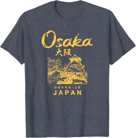 Osaka Japan Nihon Osaka-Jo Japanese Vintage Graphic T-Shirt M