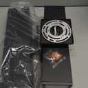 Outdoor Light Fixture,Black Outdoor Porch Light,14 in Up and Down Modern Exterior Wall Light for for Front Door,Patio,Garage Include 4 * 7W Warm White Led Bulbs,Waterproof,Aluminum,2Packs