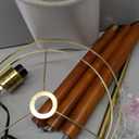 62.5" Wood Floor Lamp for Living Room Gold with Foot Switch Arc Standing Tall Lamps for Bedroom Mid Century Modern Corner Floor Lamps for Office Nursery Industrial Reading Light Room Lamp