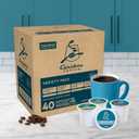 Caribou Coffee Single Serve Keurig K-Cup Pod Variety Pack, Light, Medium, and Dark Roast Coffees, 40-Count Box(Pack of 1) (EXP 08/26/25)