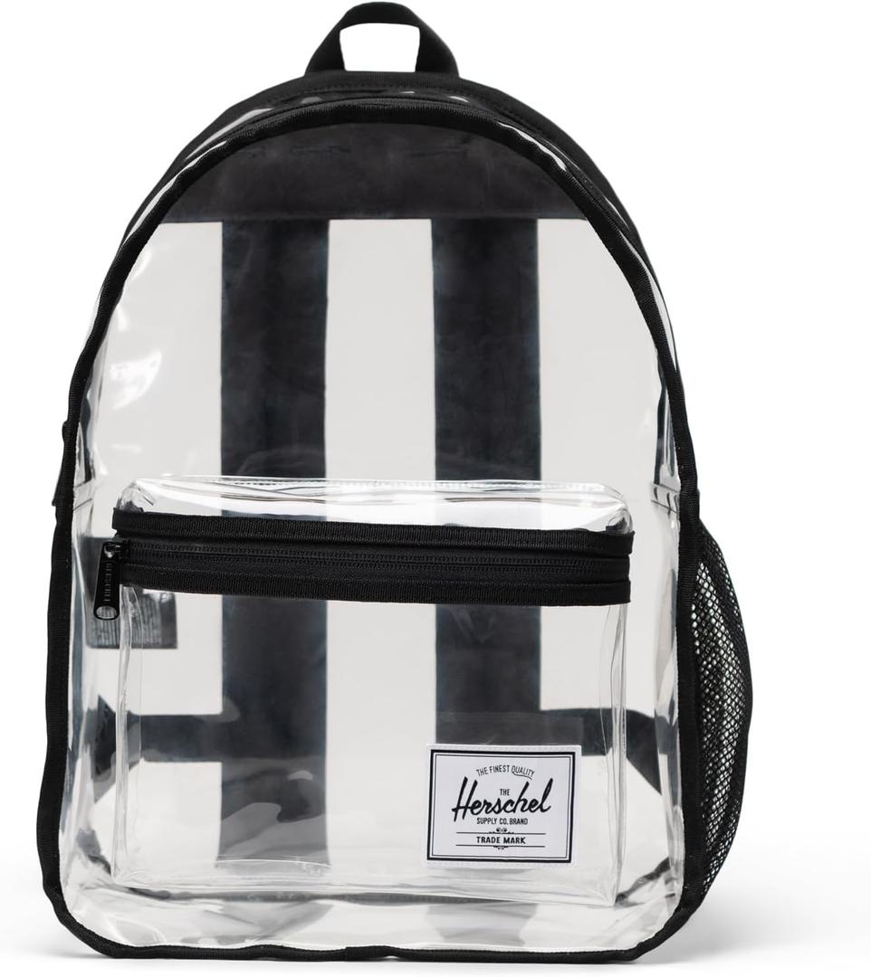 Herschel Supply Co. Classic Backpack, Clear/Black, Standard - 26L