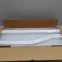 EAGMAK 4 Tier Over The Toilet Storage Rack, Bathroom Organizers and Storage Over Toilet with Adjustable Shelf and Basket, Above Toilet Storage Bathroom Cabinet for Small Space (White)