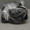 Basic Beyond Chair Cushions for Dining Chairs 2 Pack, Chair Cushion with Ties and Non Slip Backing, 15.5 x 15.5 inches Tufted Chair Pads for Dining Chairs, Black