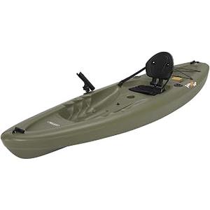 LIFETIME Triton Angler 100 Fishing Kayak, Olive Green