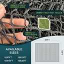 Heavy Duty Golf Practice Net, High-Impact Golf Hitting Net for Indoor/Outdoor Use