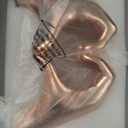 Pink heart and hand sculptures and statues, hand and heart sculptures home decor, heart and hand decor bohemian wedding decor for edgy room coffee table office living room bedroom bookshelf decor.