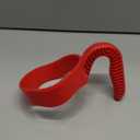 Hyturtle 1Pcs Stylish and Functional Red Tumbler Handle For 30oz YETI Tumbler - Secure Grip, Lightweight, Dishwasher Safe - Ideal for Travel and Outdoor Activities - BPA Free