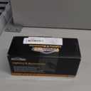 Partsam 2Pcs 6.3" LED Oval Amber Strobe Lights 24LED Recessed with Triple Flash Patterns for Truck Towing Trailer Lights Lamps, Rubber Grommets and 3-prong Wire Pigtails Included, 10V-30V