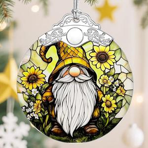 Christmas Ornament, Christmas Tree Ornaments, Keepsake Ornaments, Holiday Decor, Holiday & Xmas Gifts, Gifts for Garden Lovers & Gnome Lovers - Gnome-Theme