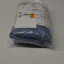 OVZME Blue Shower Curtain Set, Waffle Textured Heavy Duty Fabric Shower Curtain for Bathroom, Luxury Hotel Weighted 230GSM Bath Curtain with 12 Plastic Hooks, Machine Washable, 72x72