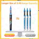 60 Colors Acrylic Paint Markers Brush Tip, Automatic Ink Control Acrylic Paint Pens Waterproof Acrylic Markers Set for Holiday Decorations, Stone, Wood, Glass, DIY & Art Supplies