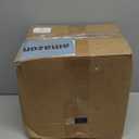 13x5.00-6 Flat Free Lawn Mower Tires and Wheels 3/4" 5/8" 1/2" Ball Bearings, 13x5x6 Zero Turn Mower Front Tires, Smooth Tires for Commercial Grade Lawn 4.3"-6.3" Adjustable Centered Hub (White)