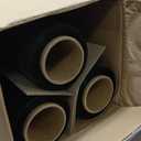 International Plastics Co. Black 18" Stretch Film/ Wrap 1500 feet 7 Layers 80 Gauge Industrial Strength 800% Stretch 20 Microns Durable Adhering Packing Moving Heavy Duty Shrink Film (1 Pack, Black)