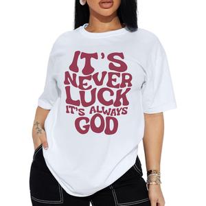 Christian Faith Jesus God Shirts for Women Bible Verse Religious Blessed Shirt Church Short Sleeve Tops Graphic Tee (X-Large, White1)