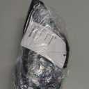 Dog Raincoat, Waterproof Dog Rain Jacket with Hood, Rain Coat with Leash Hole, Reflective Strap for Small Medium Dogs, Lightweight Puppy Clothes(Black,S) (S(Back Length12''))