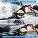Car Wash Foam Gun for Garden Hose, Foam Cannon Car Wash Kit with Microfiber Wash Mitt, High Pressure Nozzle & 3 Spray Modes, Hose Foam Blaster for Cars, Trucks, RV, Motorcycle Cleaning - Orange
