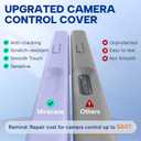 Miracase Magnetic for iPhone 17 Case, Compatible with MagSafe, Integrated Silicone Camera Control Cover, 3.0mm Thicken Shockproof Drop Protection Phone Case for 17,Light Purple