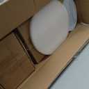 AmorArc Ceramic Dinnerware Sets for 4, 12 Pieces Handpainted Plates and Bowls Set with Rustic Terracotta Underside, Scratch Resistant Stoneware Dishes Set, Dishwasher & Microwave Safe, White