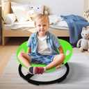 AOBOTE Spinning Chair for Autistic Kids, 360° Silent Rotation Kids Sensory Chair, Durable PP Autism Swivel Chair, Sensory Integration Training Body Coordination Toy, Large