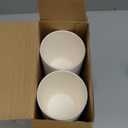 Qinyoung 100 Count Pink Bow Paper Cups 9oz Coquette Pink Coffee Cups Disposable for Bow Birthday Wedding Bridal Baby Shower Classroom Party Supplies