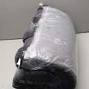 EMPSIGN Stylish Dog Bed Mat Dog Crate Pad Mattress Reversible (Cool & Warm), Water Proof Linings, Removable Machine Washable Cover, Firm Support Pet Crate Bed, Grey (L(35"*22"*3"))