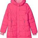 Amazon Essentials Girls and Toddlers' Long Heavyweight Hooded Puffer Jacket 130-135CM