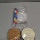 Reallnaive 12 Pcs Wood Coasters Craft Kit Paint You Own Coaster Wooden Painting Craft Kits for Adults and Beginners DIY Coasters Kit Mandala Painting Crafts Art Supplies(Mandala)