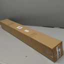 LazBlinds No Tools No Drill Cordless Bamboo Roman Shades, Light Filtering Window Treatment, Roll Up Bamboo Blinds for Window 35'' W x 64'' H, Brown