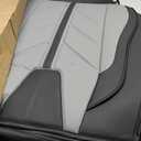 Pickup Seats Covers Compatible with Dodge Ram 1500 2009-2024 Limited Truck Pleather Seat Covers Custom Fit Dodge Ram 2500 3500 (Gray,2 PCS Front Seat)