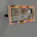 for iPhone 12 Mini Case, Wireless Charging Compatible,Dual-Layer Protection with Cute Wildflower Design, Soft Silicone + Hard Shell, Chic Phone Cover for Women - Ethereal Wire Florals