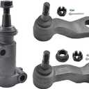 ASTARPRO Front Steering Kit Idler Arm, Pitman Arm 4 Grooves and Idler Arm Bracket Assembly 4WD Only Replacement for Avalanche Suburban Silverado Sierra 2500 3500 Avalanche Suburban Yukon Xl 2500