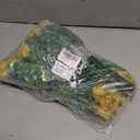 SwanMoon Artificial Flowers for Outdoor S - UV Resistant Flowers Decor, 12 Bundles