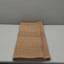 Runner Rug  Boho 2x6 ft Hallway Runner Rug Washable Non-Slip Cotton Entryway Rug with Rubber Backing, Taupe Brown, Machine Washable, Durable Hand-Woven Design for Home & Kitchen