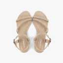 Greatonu Women’s Flat Sandals Slip On Summer Gladiator Open Toe Braided Slingback Shoes 11