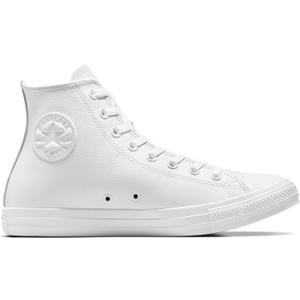Converse Unisex Adult Chuck Taylor All Star Leather High Top Sneaker, 9.5 Womens/7.5 Mens