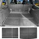 Cargo Liners for 2021-2026 Chevrolet Chevy Suburban/GMC Yukon XL Trunk Mat with 3rd Row Seat Back Cover Accessories, All Weather Rear Cargo Mat Backrest Protector(Only for XL,Not for Yukon)