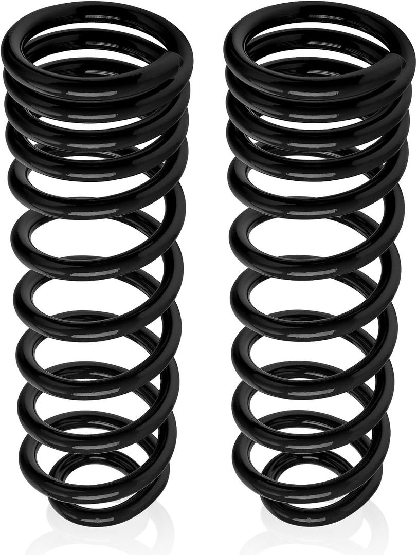 929-921 2.5"-3.5" Lift Rear Heavy Duty Coil Springs for Ram 1500 2019-2025 2WD 4WD, Provide 70% Extra Load (Additional 1200 lbs),Black
