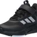 adidas Unisex-Child Own The Game 3.0 Basketball Sneaker (3.5 Big Kid, Black/White/Black)