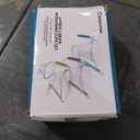 KPKitchen 3-Piece Angled Liquid Measuring Cups Plastic Set - BPA-Free Mini Oz, 1, 2 and 4 Plastic Measuring Cup Sizes - Measuring Cups For Liquids with ML & Cups Measures - Small & Large Measure Cup