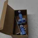 242252702 Refrigerator Inlet Valve, Triple Refrigerator Water Inlet Valve Compatible with Kenmore Electrolux Refrigerator, Replace 240531101, 241734301, 240321801, WV2702