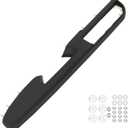 80994 Front Driver Side Armrest Repair 27In Compatible with 2010-2014 GMC Yukon Sierra,Chevrolet Suburban Silverado Avalanche Tahoe Door Armrest with Door Release Handle Above Armrest Replace OE#80994 (Black)