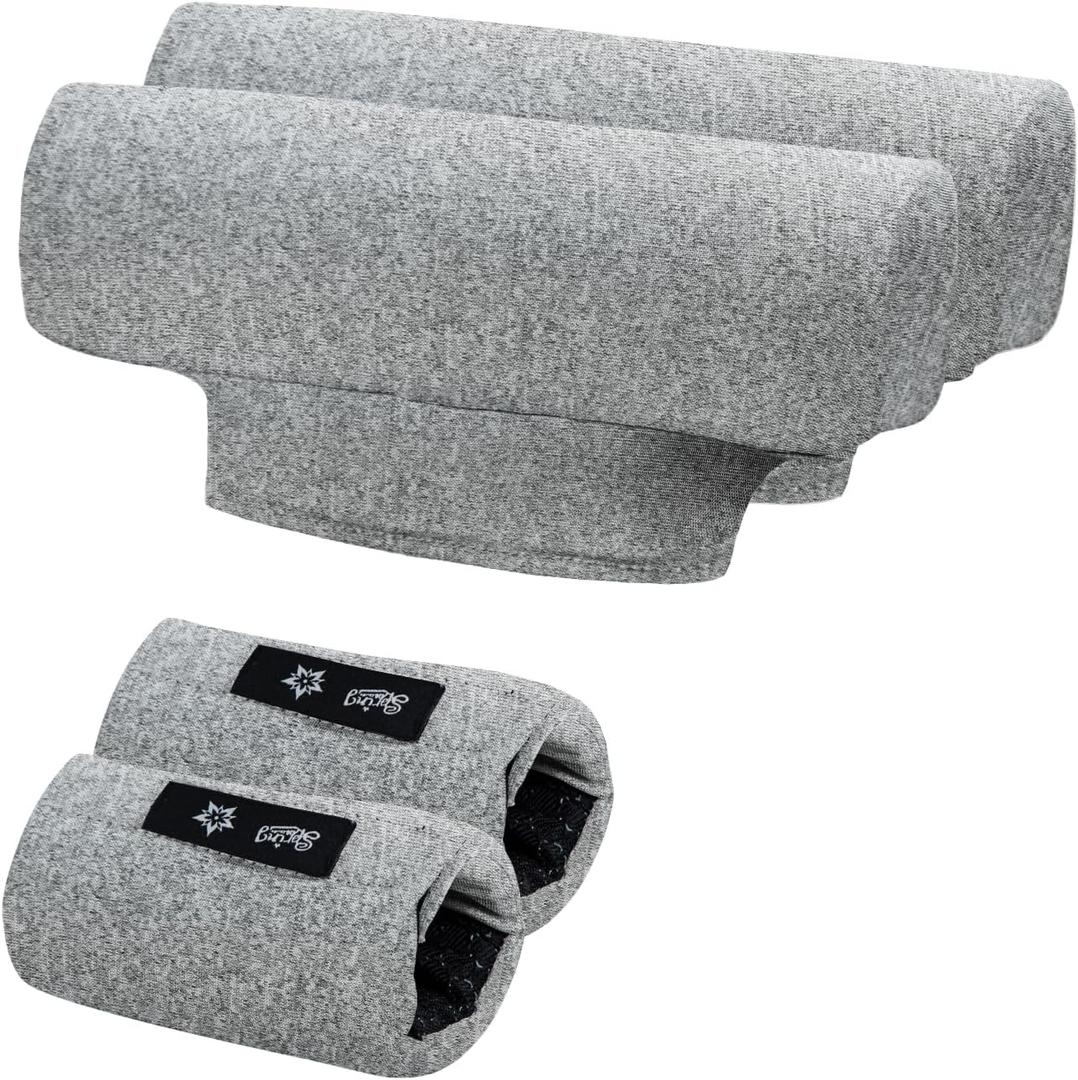 Underarm Crutch's Pad Crutches Padding Crutch Pads Pads for Crutches Crutch Pads for Armpits (Gray)