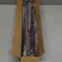 Black Shower Curtain Rod 32 to 43 Inch,1 Inch Diameter Adjustable Spring Tension Stainless Steel Telescoping Rod,Easy Install,No Rust